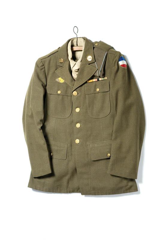 Appraisal: WORLD WAR II DRESS UNIFORM Includes jacket shirt tie pants