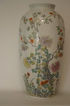 Appraisal: FLOOR VASE - Large German made circa - porcelain floor