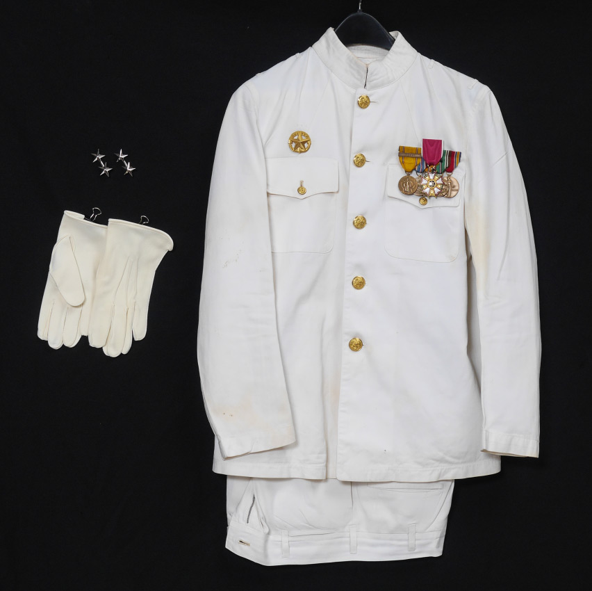 Appraisal: REAR ADMIRAL JOHN ELMER DACEY DRESS UNIFORM To include uniform