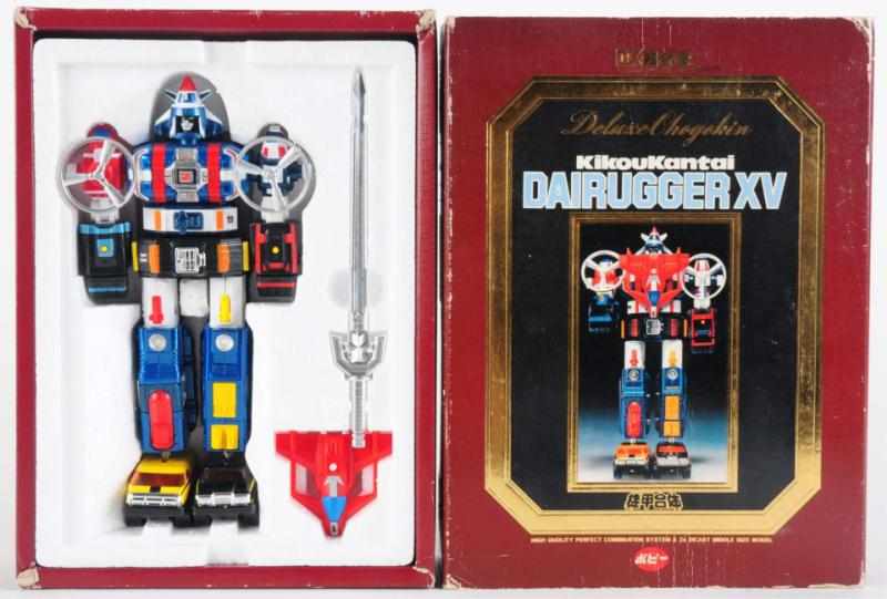 Appraisal: GB- Kakukanti Dairugger XV Popy Though not transforming into toys