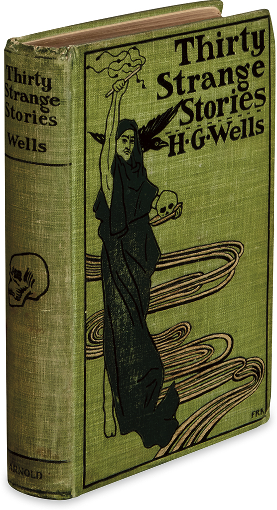 Appraisal: WELLS H G Thirty Strange Stories vo original decorated cloth