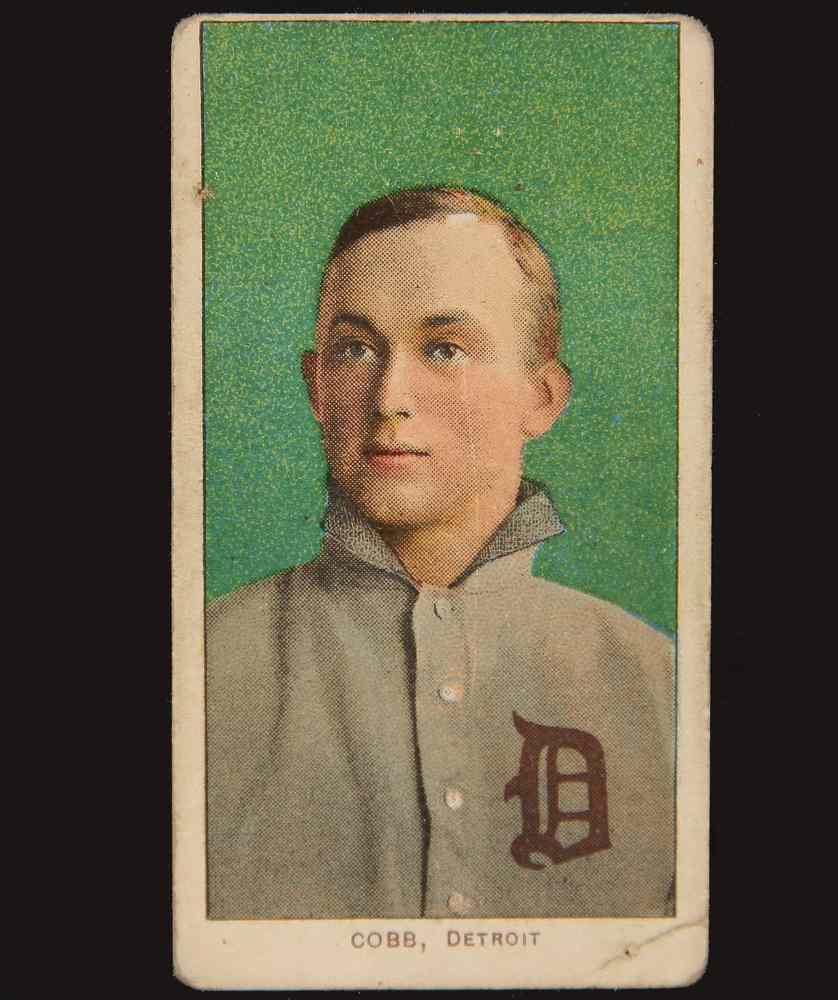 Appraisal: EARLY BASEBALL CARD - Ty Cobb Detroit Tigers T Piedmont