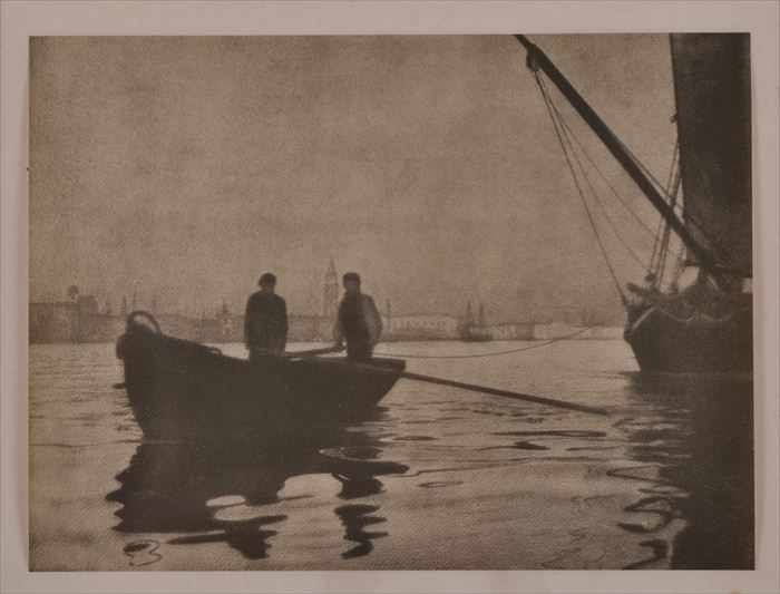 Appraisal: HEINRICH KUHN - VENICE Photogravure margins cut x in image