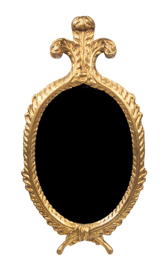 Appraisal: Sale Lot A Regency Style Giltwood Mirror th century the