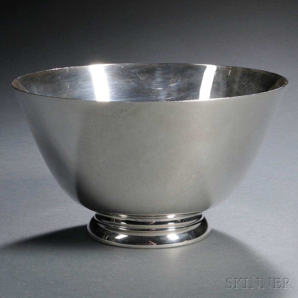 Appraisal: Tiffany Co Presentation Bowl Sterling silver New York c On