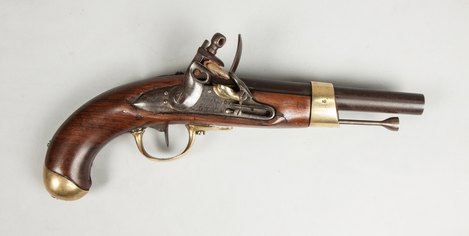 Appraisal: French Flintlock Pistol th cent