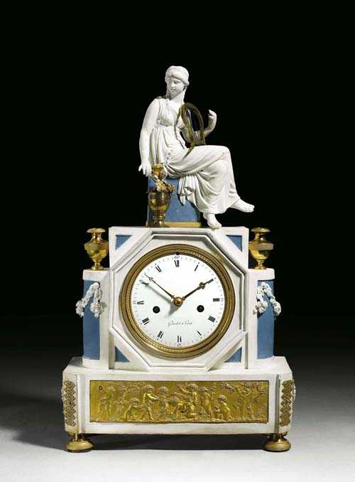 Appraisal: MANTEL CLOCK Restauration the dial signed GAUDET A PARIS active