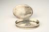 Appraisal: ENGLISH STERLING SNUFF BOX - Very Early Oval S S