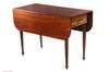 Appraisal: DROPLEAF TABLE - Exceptionally fine Mahogany Sheraton Drop-leaf Table poss