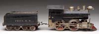 Appraisal: ELEK TOY ONE GAUGE STEAM ENGINE AND EARLY AMERICAN TENDER