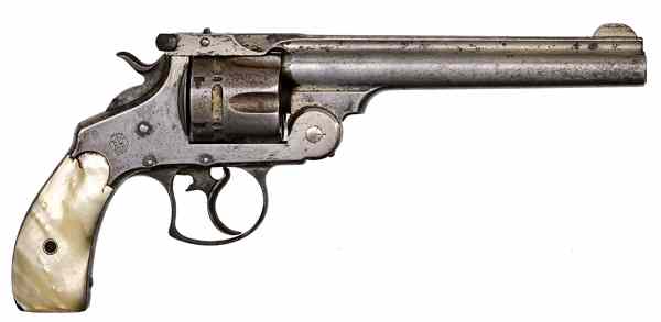 Appraisal: Smith Wesson Double-Action Revolver - caliber '' ribbed round barrel