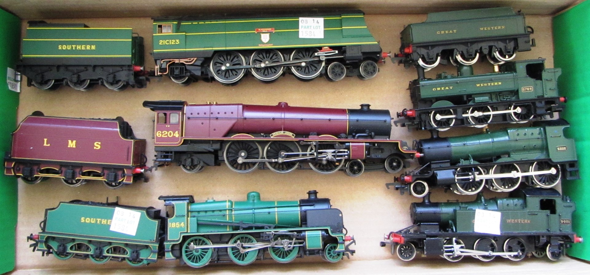 Appraisal: A Hornby locomotive and tender 'Princess Louise' a Hornby electric