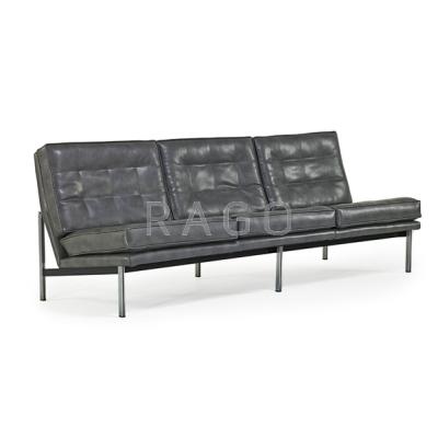 Appraisal: FLORENCE KNOLL b KNOLL ASSOCIATES Parallel Bar sofa New York