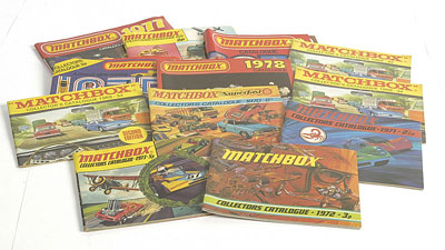 Appraisal: Matchbox a group of Collectors Catalogues dating from and others