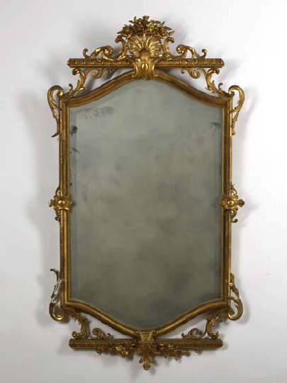 Appraisal: Napoleon III Giltwood Looking Glass third quarter th century in