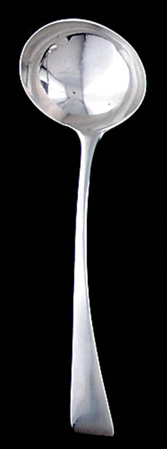 Appraisal: Georgian sterling sauce ladle by Bateman London dated Reverse Tipt