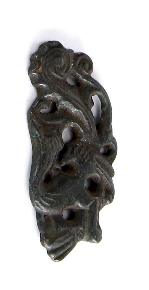 Appraisal: Bronze Ornament Bronze Ornament Height in Width in