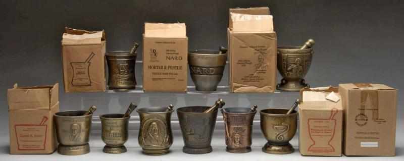 Appraisal: Lot of Mortars Pestles Description From the Schering Collection s