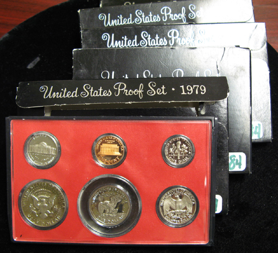 Appraisal: A COLLECTION OF TWENTY-TWO U S SILVER PROOF SETS The