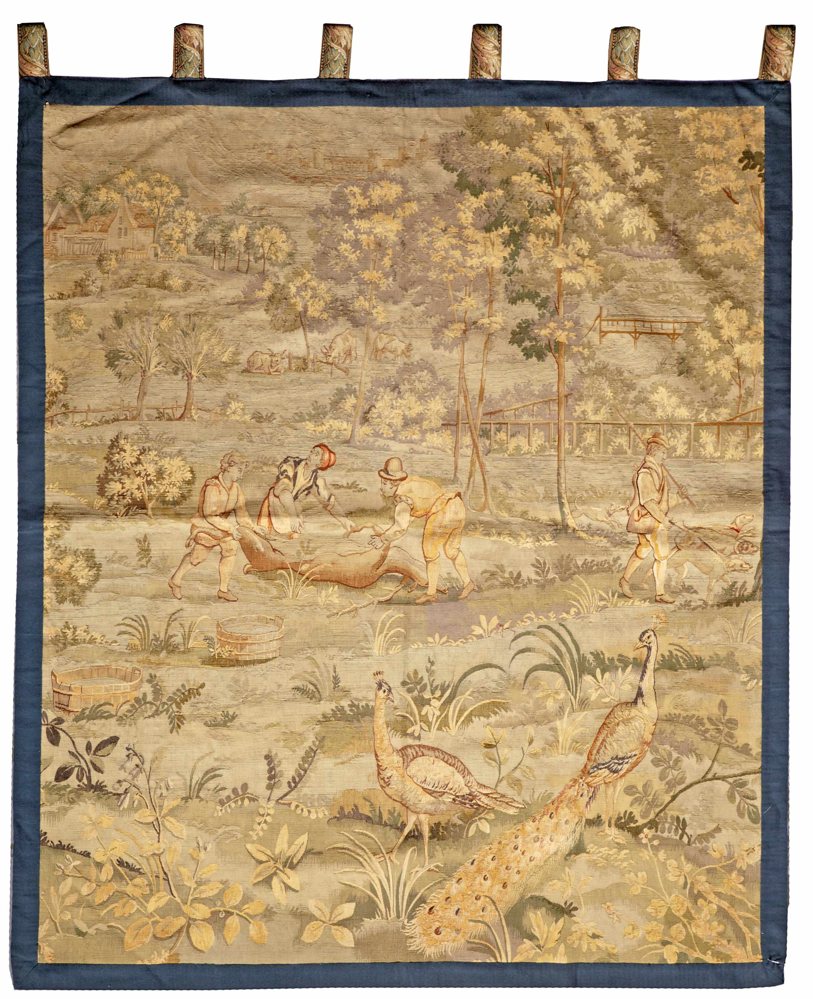 Appraisal: An Aubusson Tapestry Francelate th centurysize approximately ft in x