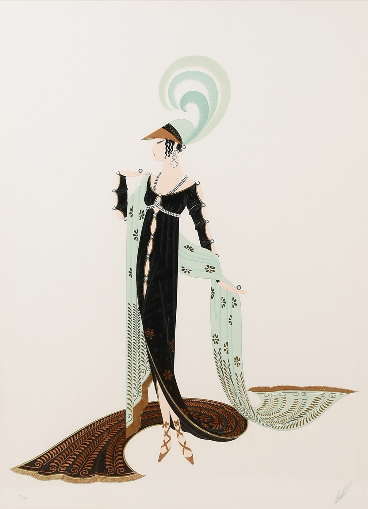 Appraisal: 'ERTE'' DE TIRTOFF Romain American Russian - ''Directoire'' Serigraph sight