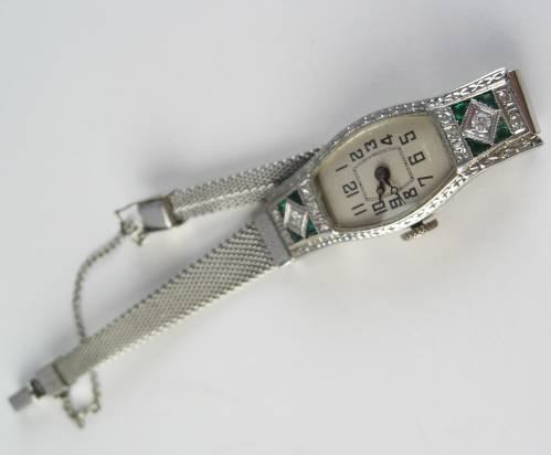 Appraisal: An E th C Ladies Wristwatch in a K tested