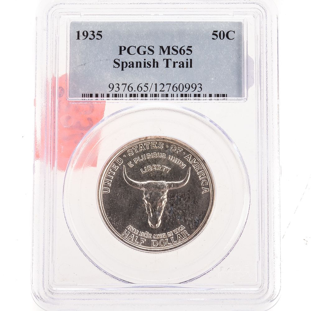 Appraisal: Spanish Trail Commemorative Half PCGS MS A grade well-earned on