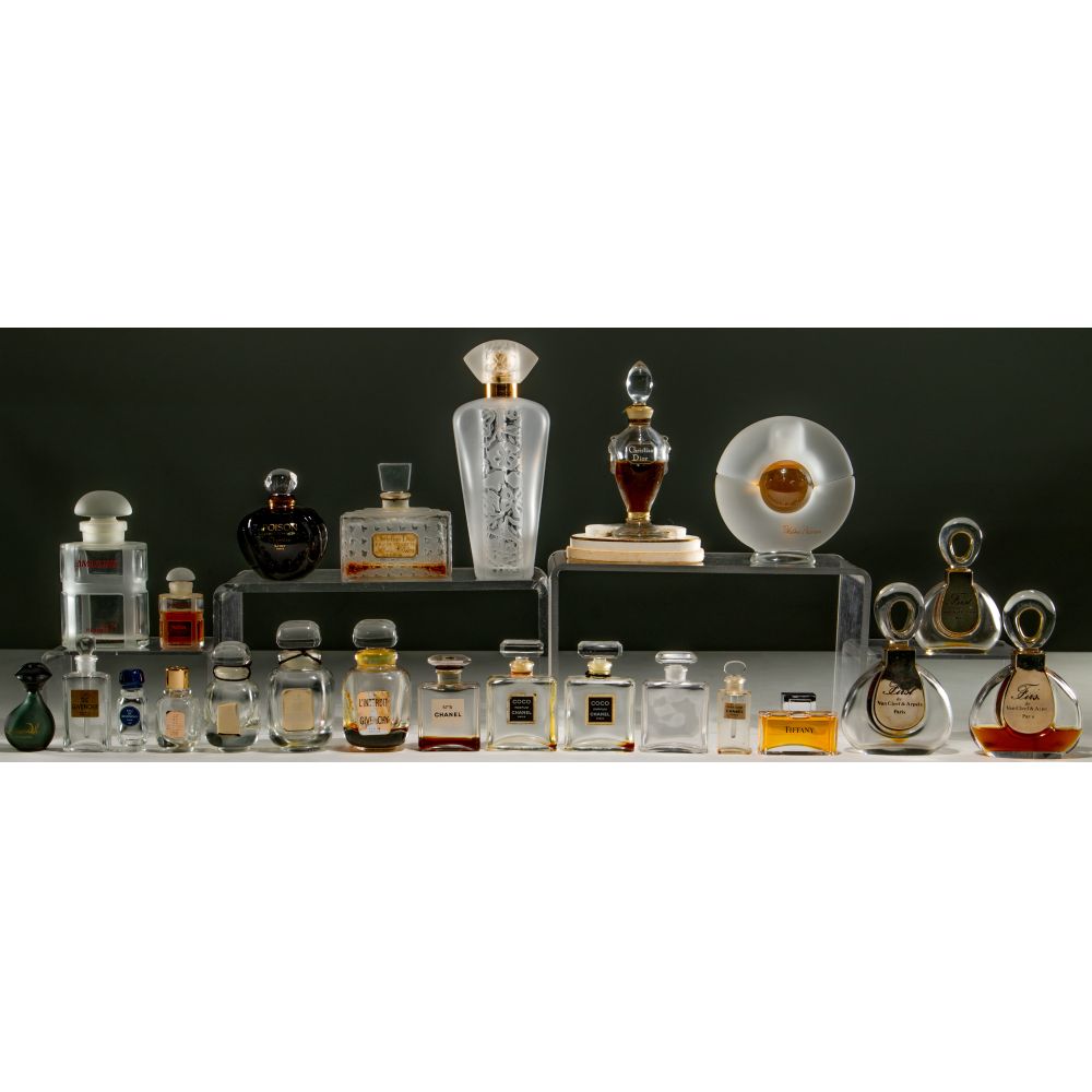 Appraisal: DESIGNER PERFUME BOTTLE COLLECTIONApproximately items including designers Dior Chanel Picasso