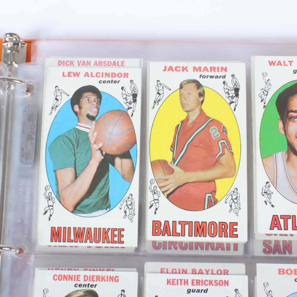 Appraisal: - TOPPS COMPLETE BASKETBALL SET ALCINDOR ROOKIE - Topps Complete