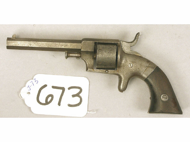 Appraisal: Union Arms Spur Trigger cal sn Gray patina overall cal