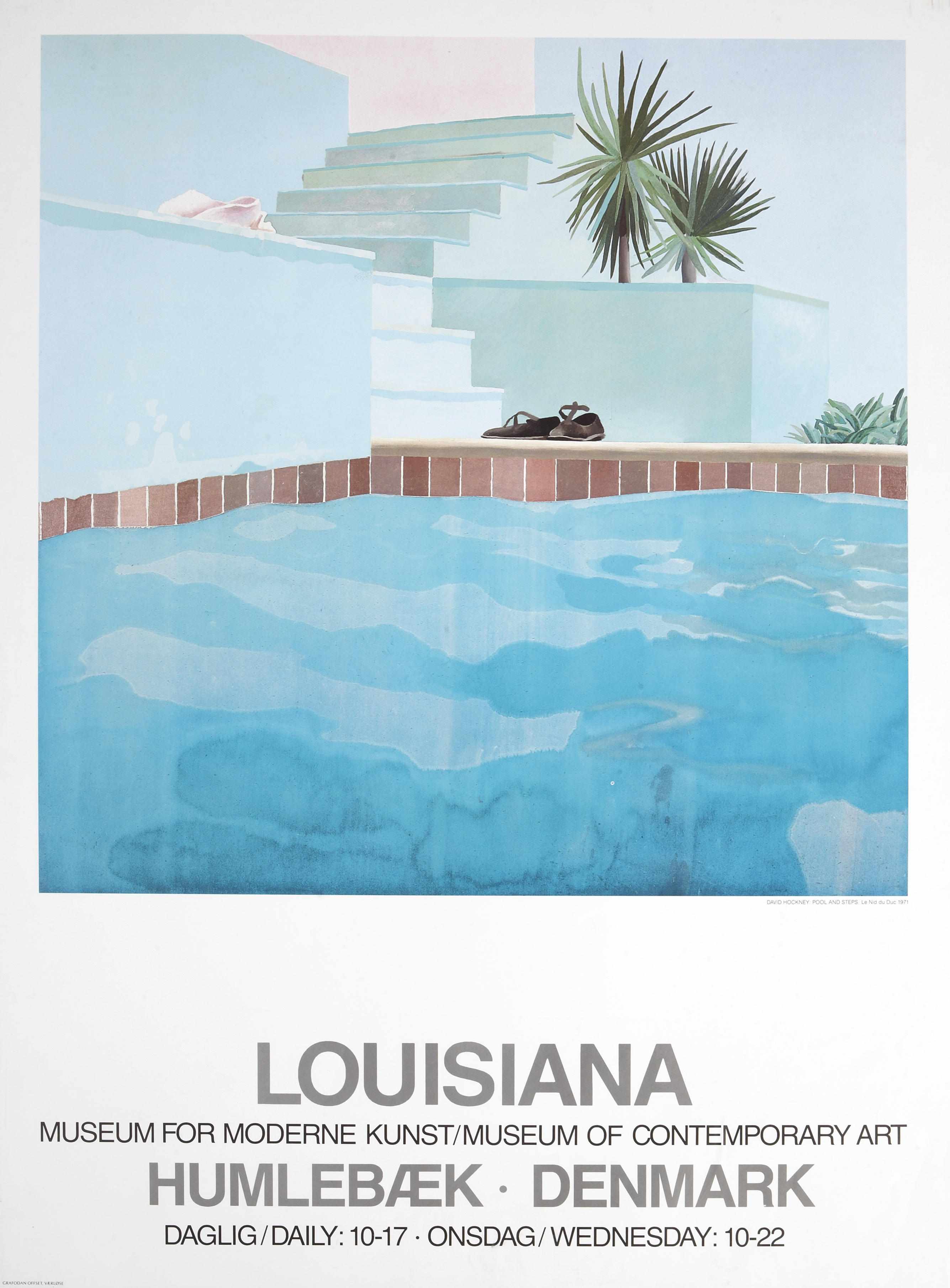 Appraisal: David Hockney British born Louisiana Museum for Moderne Kunst Museum