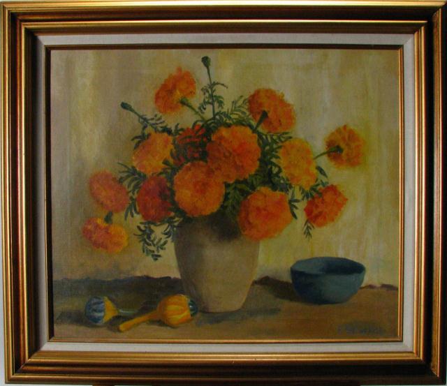 Appraisal: Edna Stubbs Cathell IN - x Oil on Canvas Signed