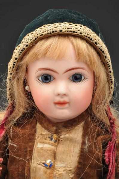 Appraisal: French Bisque B b Steiner Doll Description Bisque socket head