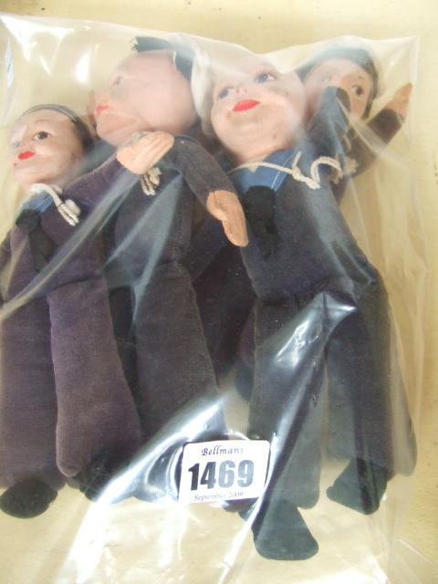 Appraisal: Four Norah Wellings sailor dolls