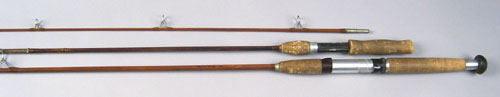 Appraisal: Two Orvis bamboo fishing rods