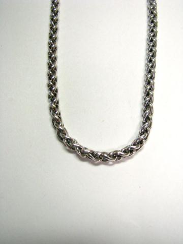 Appraisal: David Yurman Sterling Silver Wheat Chain ''