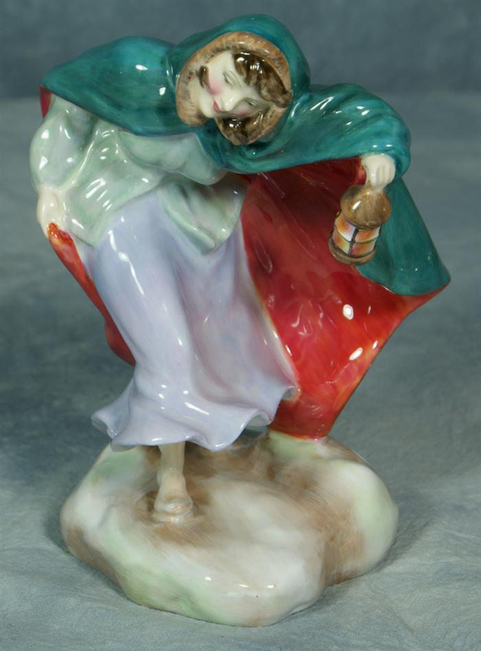 Appraisal: Royal Doulton figurine HN Winter no damage tall Estimate -