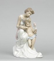 Appraisal: Lladro Where Love Begins Sculptor Joan Coderch Issued Retired Apprx