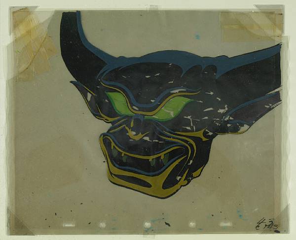 Appraisal: A Walt Disney celluloid of Chernabog from Fantasia gouache on