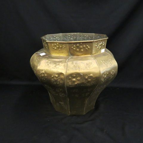 Appraisal: Victorian Brass Jardiniere