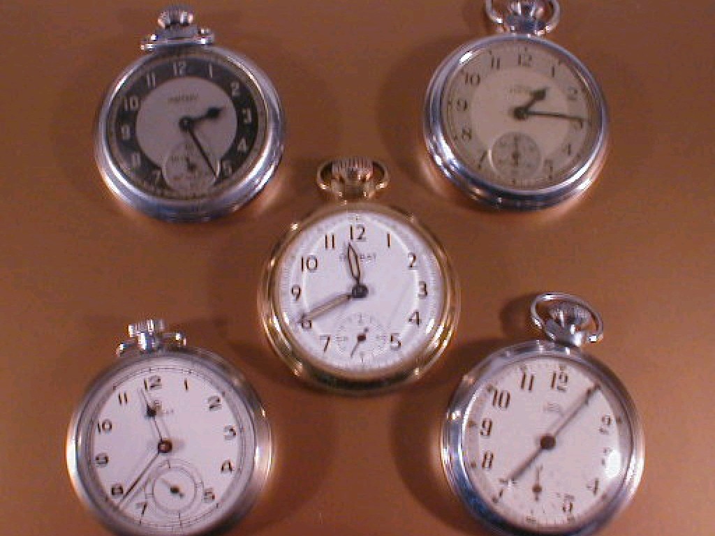 Appraisal: Five various pocket watches