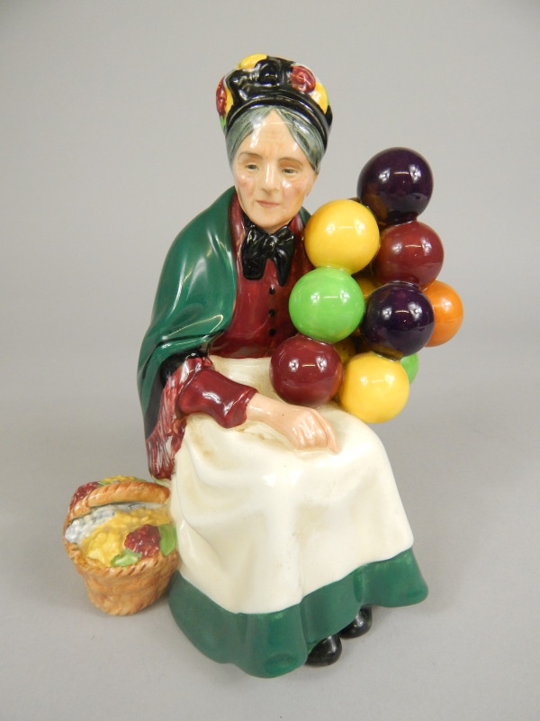 Appraisal: A Royal Doulton figure The Old Balloon Lady HN cm