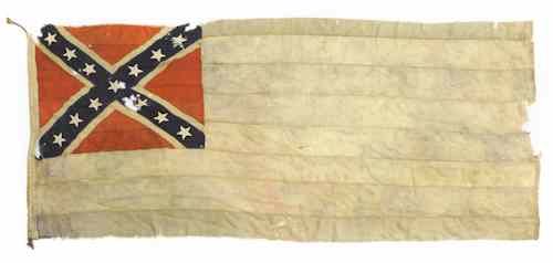 Appraisal: Confederate Civil War flag x