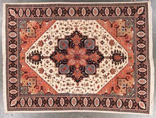 Appraisal: Persian Tabriz carpet Iran modern x Estimate -