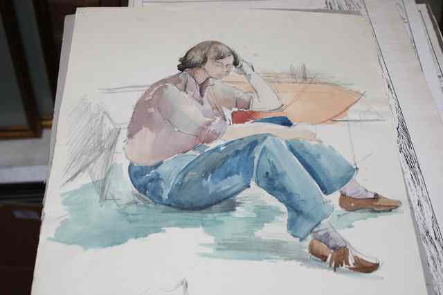 Appraisal: Pamela M Spencer - A collection of watercolours and drawings