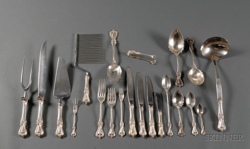 Appraisal: Towle Sterling Old Colonial Flatware Service for Eight comprising sixteen