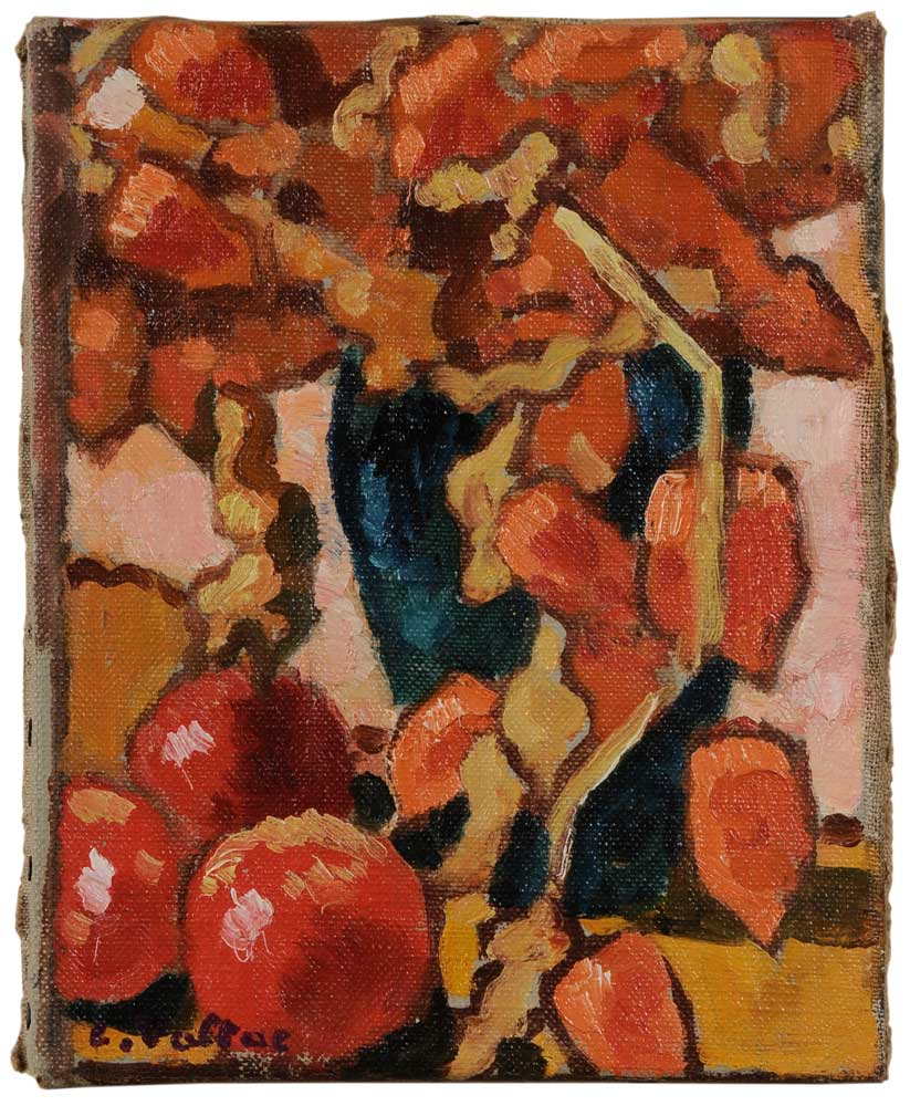 Appraisal: Louis Valtat French - Pommes et Physalis signed lower left