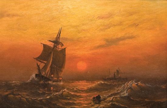 Appraisal: CHARLES HENRY GIFFORD American - Luminous Sunset over the High