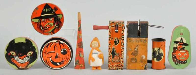 Appraisal: Lot of Assorted Halloween Noisemakers Description By Kirchhoff Includes one