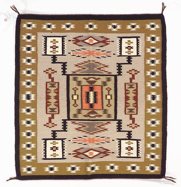 Appraisal: A Navajo rug size approximately ft in x ft in